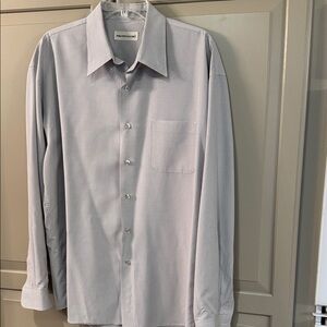 Pronto Uomo Light Gray Dress Shirt